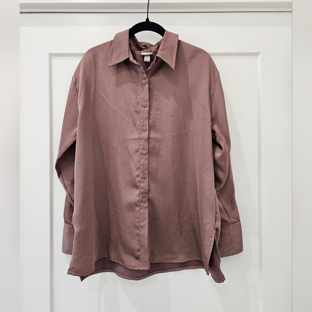 silky blouse